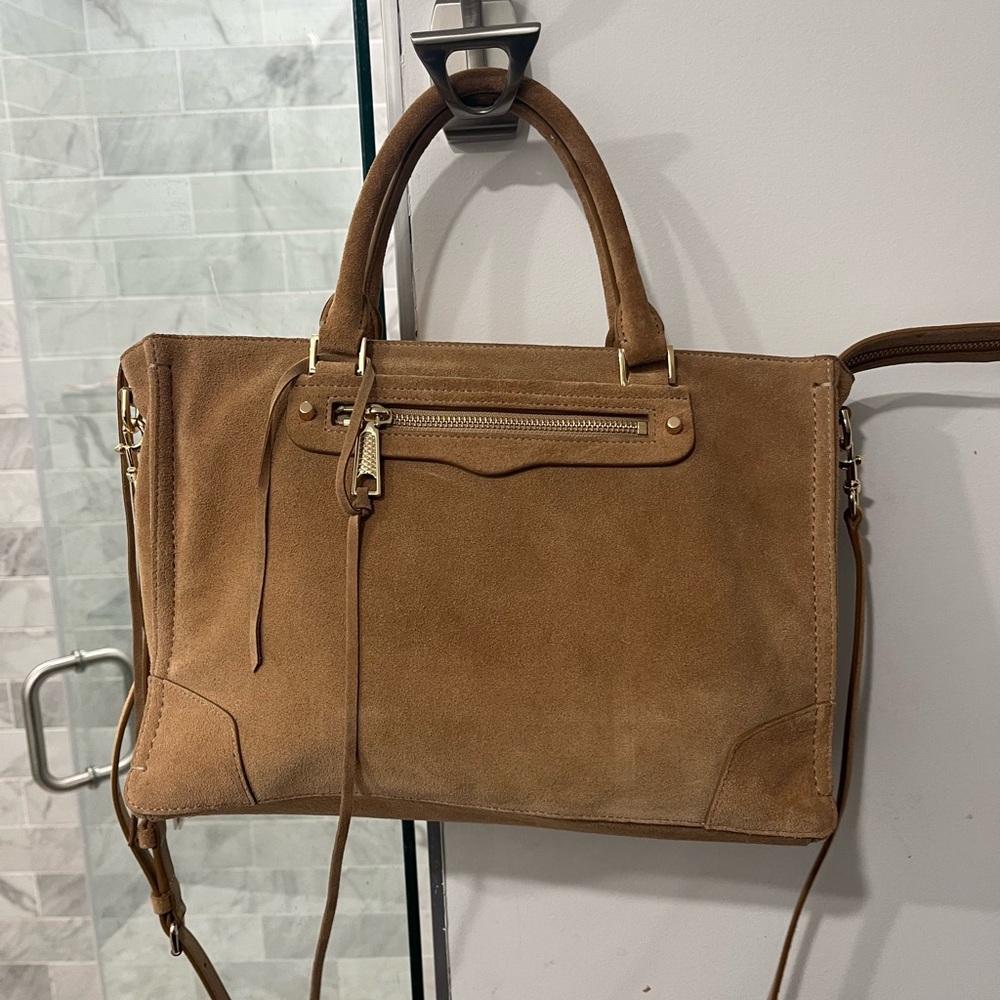 Rebecca Minkoff suede satchel